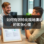 如何有效转化现场演讲的紧张心理（图2）