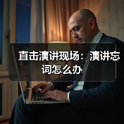 直击演讲现场：演讲忘词怎么办（图2）