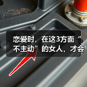 恋爱时，在这3方面“不主动”的女人，才会让男人更加珍惜上瘾（图4）
