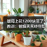 饭局上花1200块买了个教训：爸妈天天吵你却在相亲中疯狂寻找不吵架的人