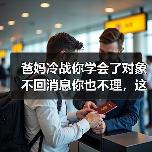 爸妈冷战你学会了对象不回消息你也不理，这招真能赢吗？