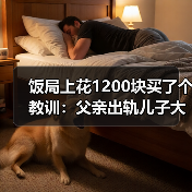 饭局上花1200块买了个教训:父亲出轨儿子大概率出轨代际魔咒是真的(图4) 饭局上花1200块买了个教训:父亲出轨儿子大概率出轨代际魔咒是真的(图4)