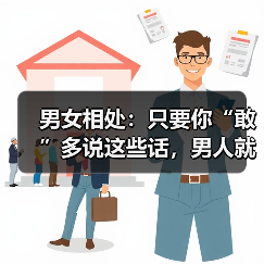男女相处：只要你“敢”多说这些话，男人就“敢”加倍爱你（图2）