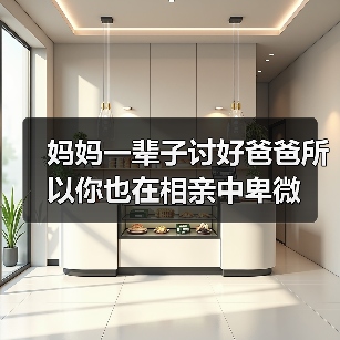 妈妈一辈子讨好爸爸所以你也在相亲中卑微（图4）
