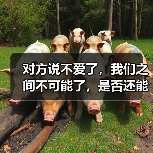 对方说不爱了，我们之间不可能了，是否还能挽回？（图2）