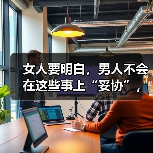 女人要明白，男人不会在这些事上“妥协”，可能是把你当备胎