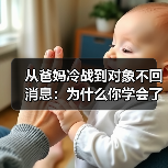 从爸妈冷战到对象不回消息：为什么你学会了用沉默惩罚对方？