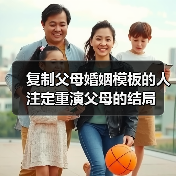 复制父母婚姻模板的人注定重演父母的结局