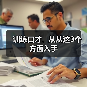 训练口才,从从这3个方面入手(图4) 训练口才,从从这3个方面入手(图4)