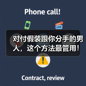 对付假装跟你分手的男人，这个方法最管用！（图3）