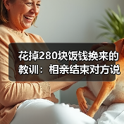 花掉280块饭钱换来的教训:相亲结束对方说再联系但眼神回避大概率没戏(图4) 花掉280块饭钱换来的教训:相亲结束对方说再联系但眼神回避大概率没戏(图4)