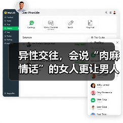异性交往，会说“肉麻情话”的女人更让男人动情，错不了的（图1）