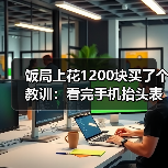 饭局上花1200块买了个教训:看完手机抬头表情僵硬说明收到了不想让你知道的消息(图4) 饭局上花1200块买了个教训:看完手机抬头表情僵硬说明收到了不想让你知道的消息(图4)