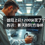 饭局上花1200块买了个教训：聊天时对方身体后仰不是累了是不想靠近你
