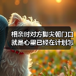 相亲时对方脚尖朝门口就是心里已经在计划怎么撤（图4）