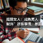 提醒女人:成熟男人“默许”这些事情,是真的喜欢你(图4) 提醒女人:成熟男人“默许”这些事情,是真的喜欢你(图4)