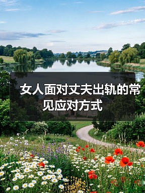 女人面对丈夫出轨的常见应对方式（图2）