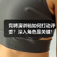 竞聘演讲稿如何打动评委？深入角色是关键！