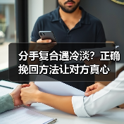 分手复合遇冷淡？正确挽回方法让对方真心（图2）