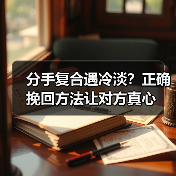 分手复合遇冷淡？正确挽回方法让对方真心