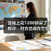 饭局上花1200块买了个教训：对方总说在忙但朋友圈正常更新是在忙躲你