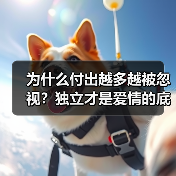 为什么付出越多越被忽视？独立才是爱情的底气（图4）