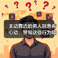 主动靠近的男人别急着心动,警惕这些行为暗藏真心危机(图1) 主动靠近的男人别急着心动,警惕这些行为暗藏真心危机(图1)
