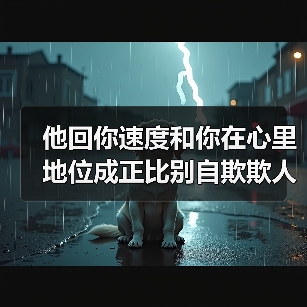 他回你速度和你在心里地位成正比别自欺欺人(图2) 他回你速度和你在心里地位成正比别自欺欺人(图2)