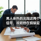 男人亲热后出现这两个信号,说明他在假装爱你(图4) 男人亲热后出现这两个信号,说明他在假装爱你(图4)