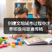 创建文明城市过程中注意哪些问题宣传稿(图3) 创建文明城市过程中注意哪些问题宣传稿(图3)