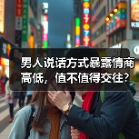 男人说话方式暴露情商高低,值不值得交往?(图1) 男人说话方式暴露情商高低,值不值得交往?(图1)