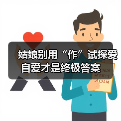 姑娘别用“作”试探爱 自爱才是终极答案(图4) 姑娘别用“作”试探爱 自爱才是终极答案(图4)