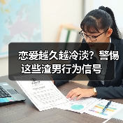 恋爱越久越冷淡？警惕这些渣男行为信号（图3）