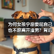 为何女孩宁愿委屈自己也不愿离开渣男?背后真相让人深思(图4) 为何女孩宁愿委屈自己也不愿离开渣男?背后真相让人深思(图4)