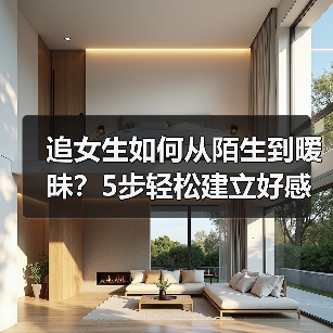 追女生如何从陌生到暧昧？5步轻松建立好感（图2）