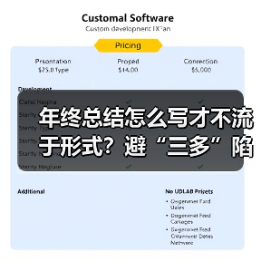 年终总结怎么写才不流于形式?避“三多”陷阱全攻略(图2) 年终总结怎么写才不流于形式?避“三多”陷阱全攻略(图2)