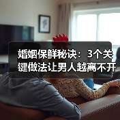 婚姻保鲜秘诀:3个关键做法让男人越离不开你(图3) 婚姻保鲜秘诀:3个关键做法让男人越离不开你(图3)