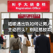 婚姻遇出轨如何让男人主动回头?别轻易放弃这段婚姻(图1) 婚姻遇出轨如何让男人主动回头?别轻易放弃这段婚姻(图1)