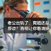 老公出轨了,离婚还是原谅?真相让你看清抉择(图1) 老公出轨了,离婚还是原谅?真相让你看清抉择(图1)