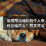 如何写出精彩的个人年终总结开头?范文开头整理全攻略(图2) 如何写出精彩的个人年终总结开头?范文开头整理全攻略(图2)