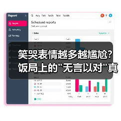 笑哭表情越多越尴尬?饭局上的 笑哭表情越多越尴尬?饭局上的