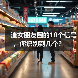 渣女朋友圈的10个信号，你识别到几个？（图1）