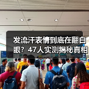 发流汗表情到底在翻白眼?47人实测揭秘真相(图1) 发流汗表情到底在翻白眼?47人实测揭秘真相(图1)