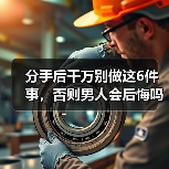 分手后千万别做这6件事,否则男人会后悔吗?(图3) 分手后千万别做这6件事,否则男人会后悔吗?(图3)