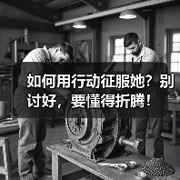 如何用行动征服她?别讨好,要懂得折腾!(图1) 如何用行动征服她?别讨好,要懂得折腾!(图1)