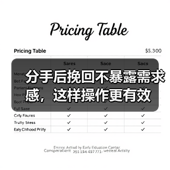 分手后挽回不暴露需求感,这样操作更有效(图4) 分手后挽回不暴露需求感,这样操作更有效(图4)