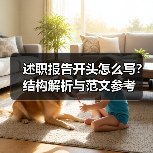 述职报告开头怎么写?结构解析与范文参考(图1) 述职报告开头怎么写?结构解析与范文参考(图1)