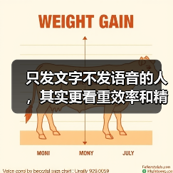 只发文字不发语音的人,其实更看重效率和精准度?(图2) 只发文字不发语音的人,其实更看重效率和精准度?(图2)