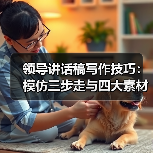 领导讲话稿写作技巧:模仿三步走与四大素材库(图3) 领导讲话稿写作技巧:模仿三步走与四大素材库(图3)