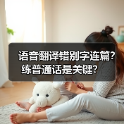 语音翻译错别字连篇?练普通话是关键?(图3) 语音翻译错别字连篇?练普通话是关键?(图3)